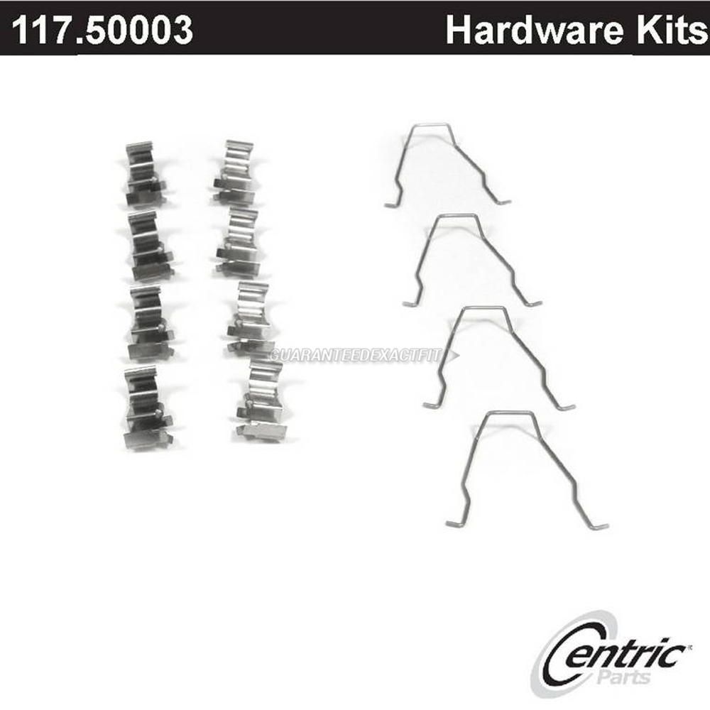 2000 Kia Sephia Disc Brake Hardware Kit