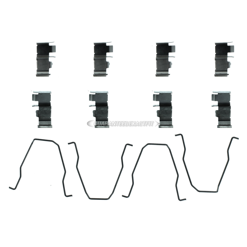 2000 Kia Sephia Disc Brake Hardware Kit
