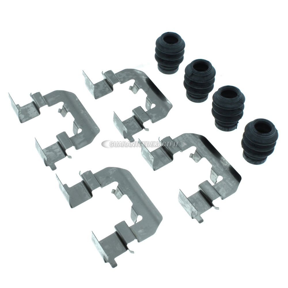2012 Hyundai Accent Disc Brake Hardware Kit