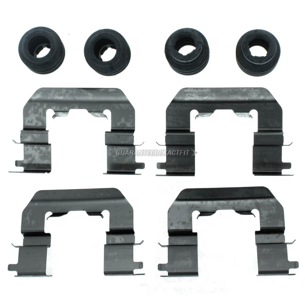 2012 Hyundai Accent Disc Brake Hardware Kit