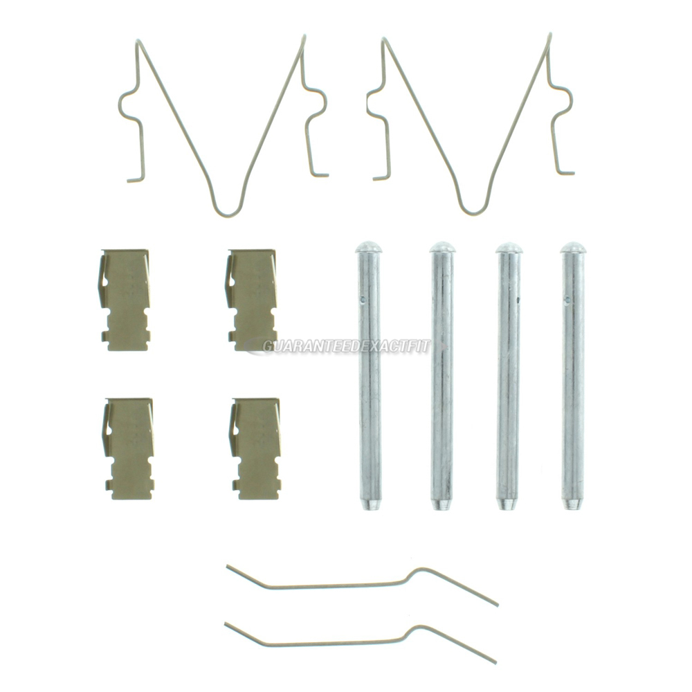 1992 Ford festiva disc brake hardware kit 