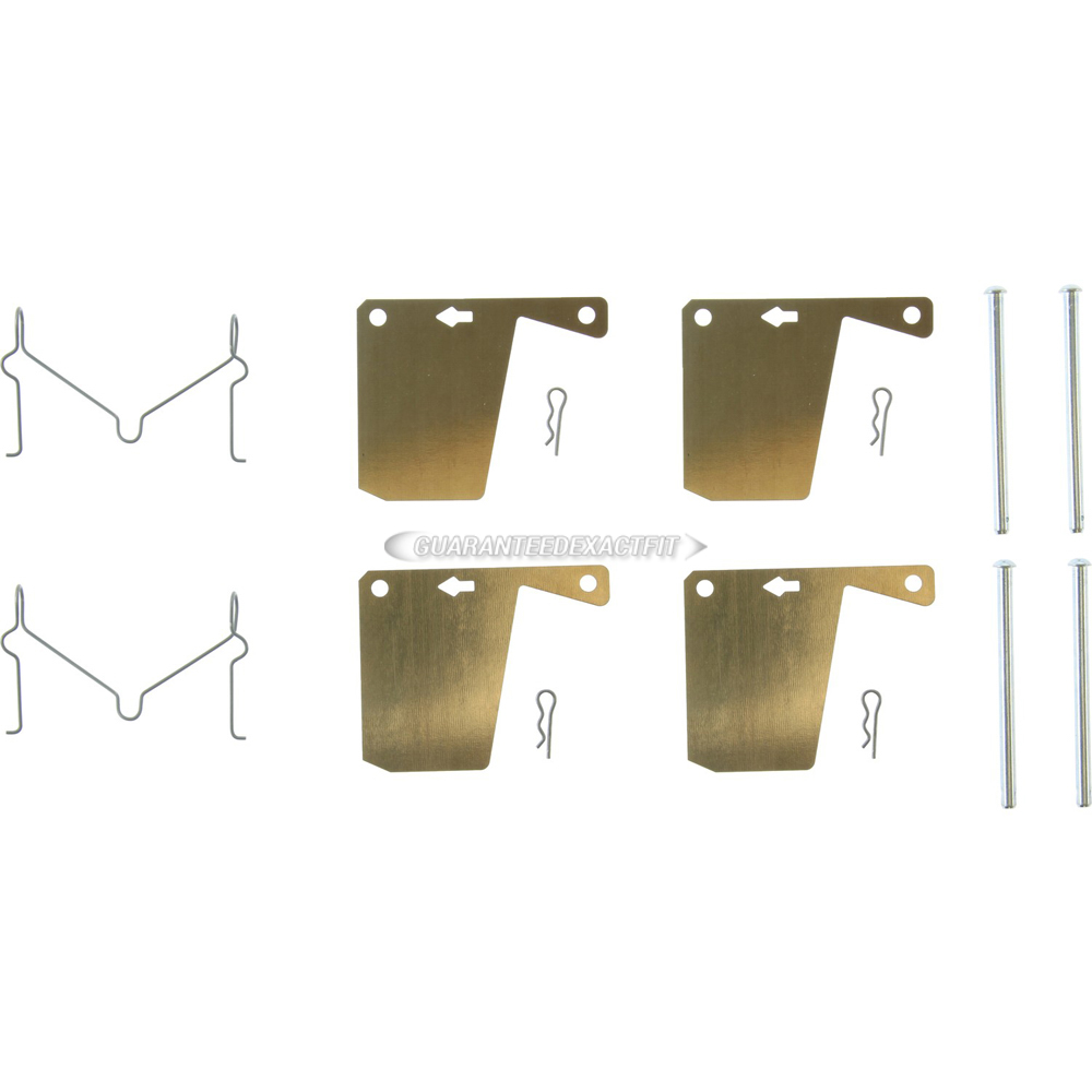 1976 Mercury Capri Disc Brake Hardware Kit
