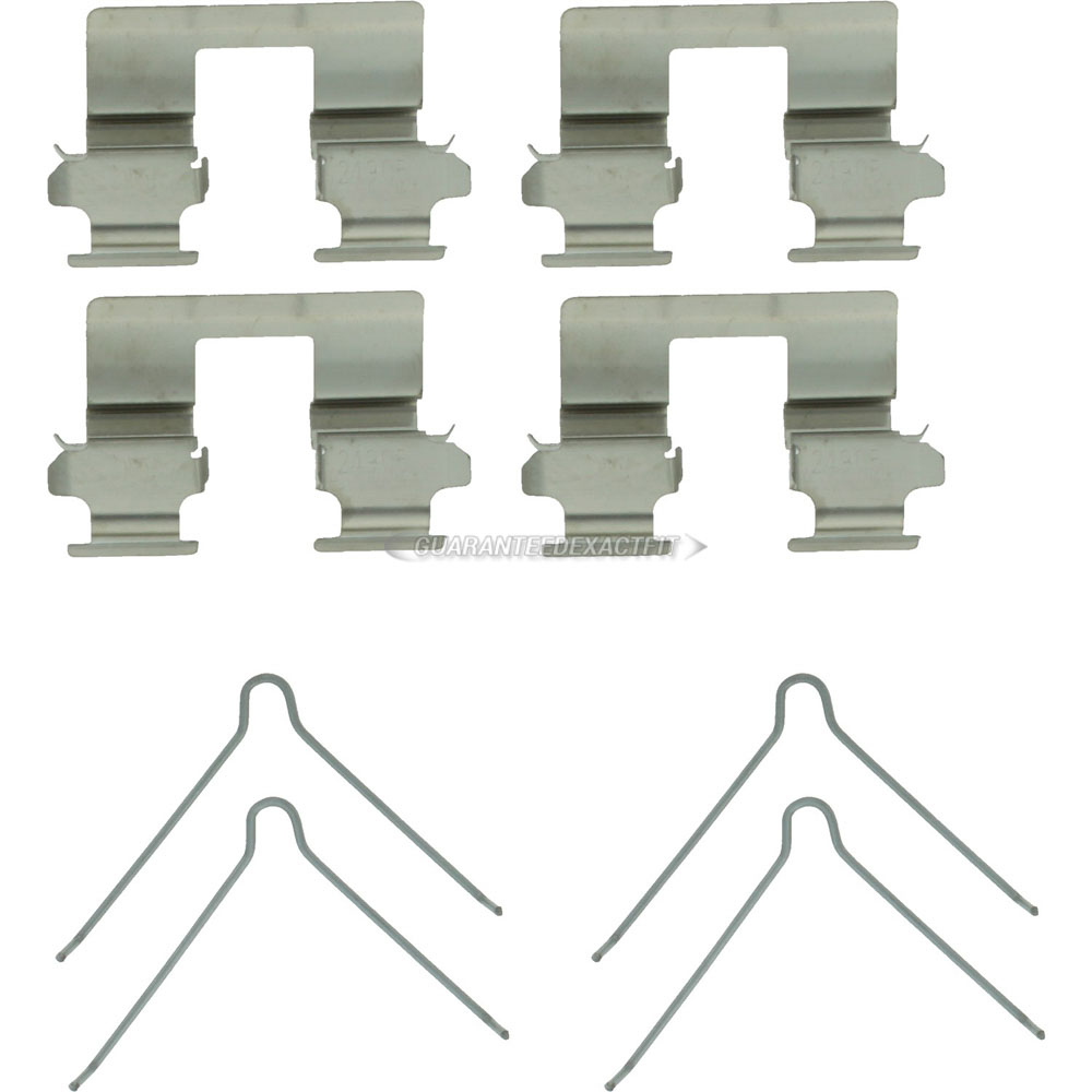 2014 Dodge Dart Disc Brake Hardware Kit