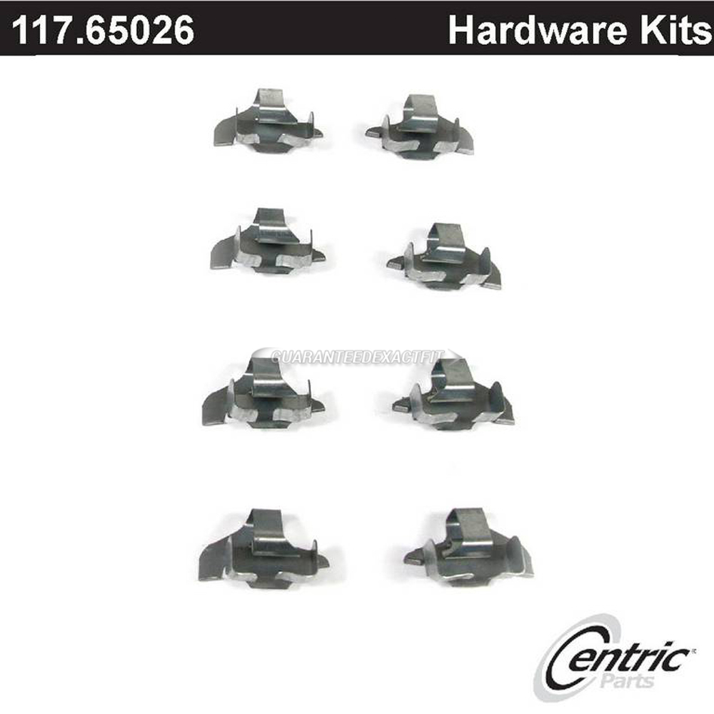 2012 Ford F-450 Super Duty Disc Brake Hardware Kit