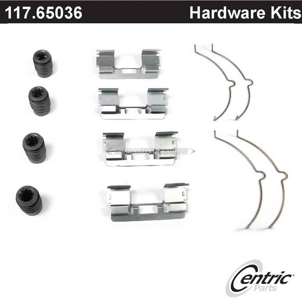 2009 Ford F Series Trucks Disc Brake Hardware Kit