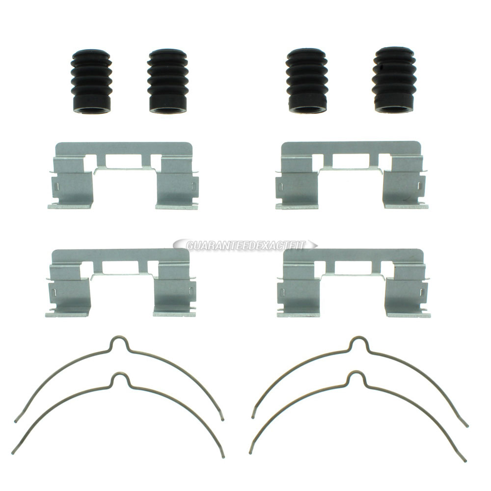 2009 Ford F Series Trucks Disc Brake Hardware Kit