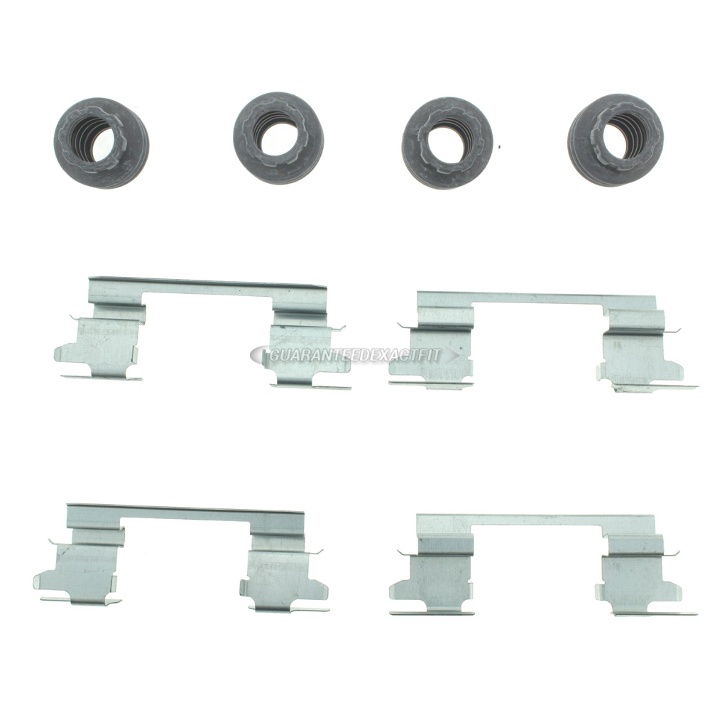 2017 Chevrolet Express Van Disc Brake Hardware Kit