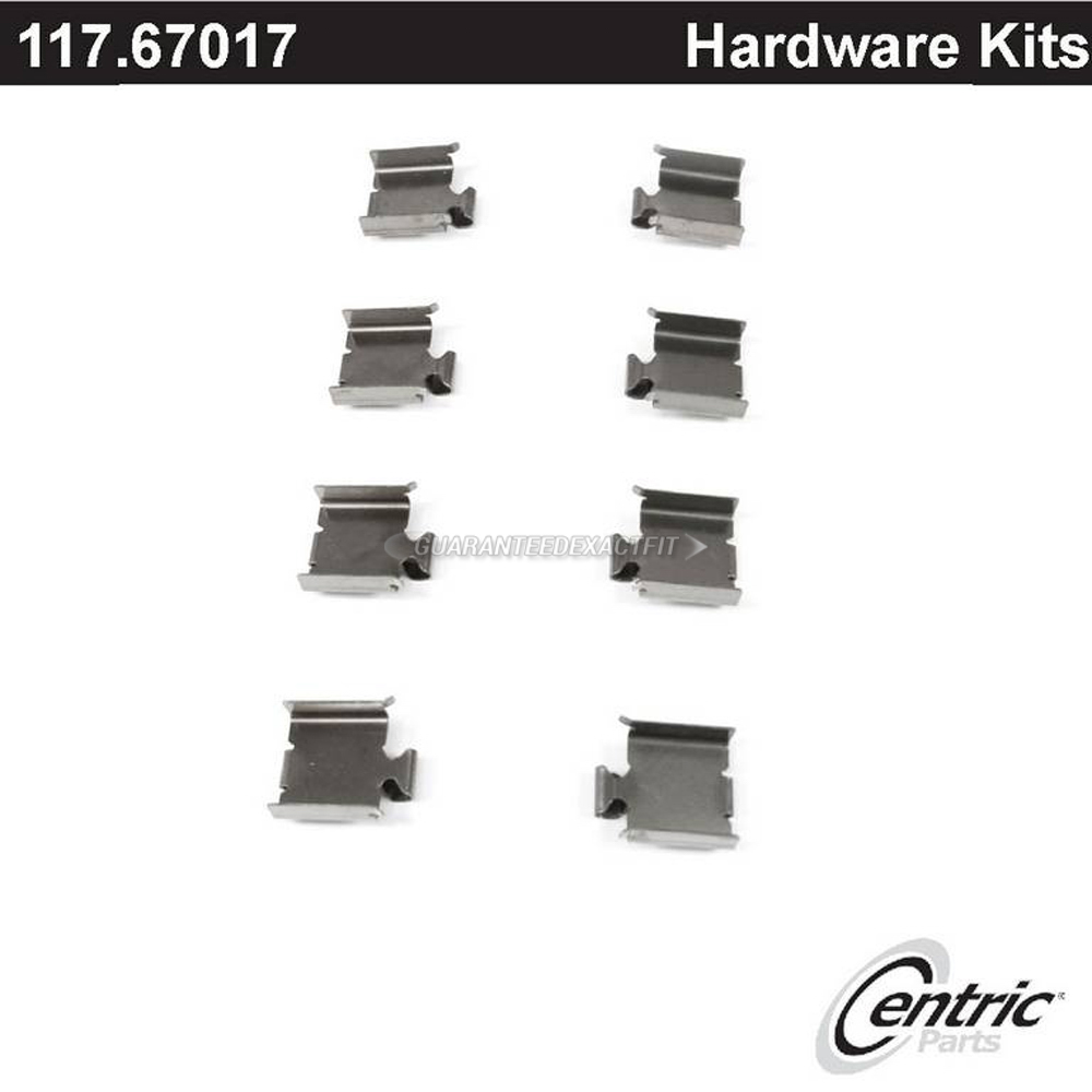 2017 Ram 2500 Disc Brake Hardware Kit