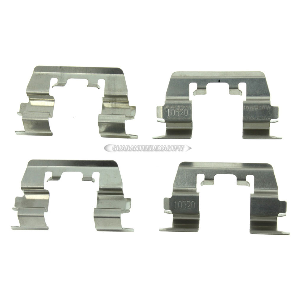 1994 Hyundai Excel Disc Brake Hardware Kit