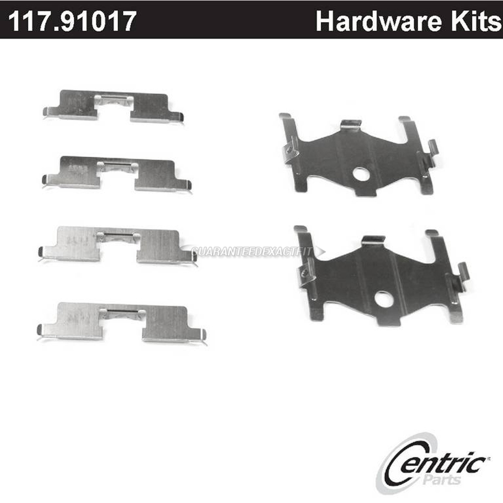 1987 Nissan Maxima Disc Brake Hardware Kit