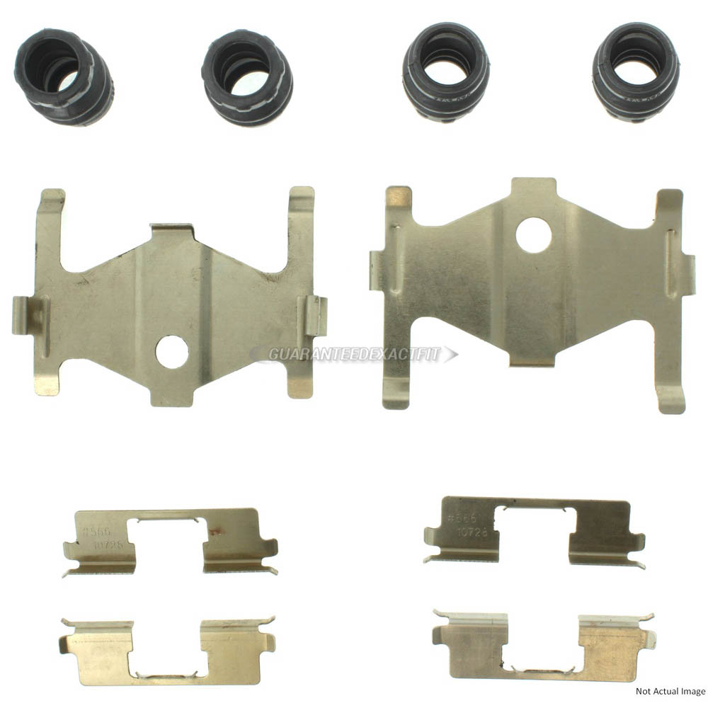 1992 Nissan Maxima Disc Brake Hardware Kit