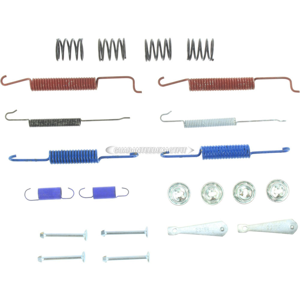 1992 Volkswagen Golf Drum Brake Hardware Kit