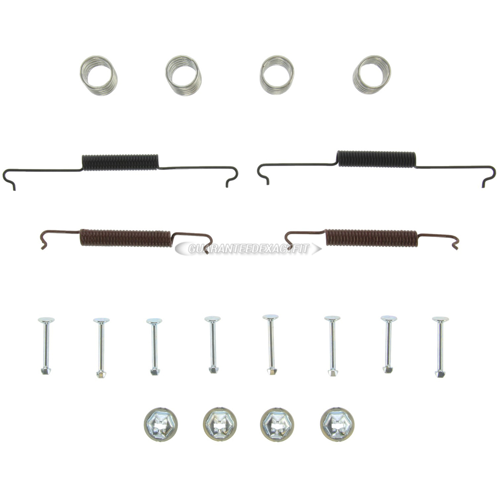 1973 Volkswagen Beetle Drum Brake Hardware Kit