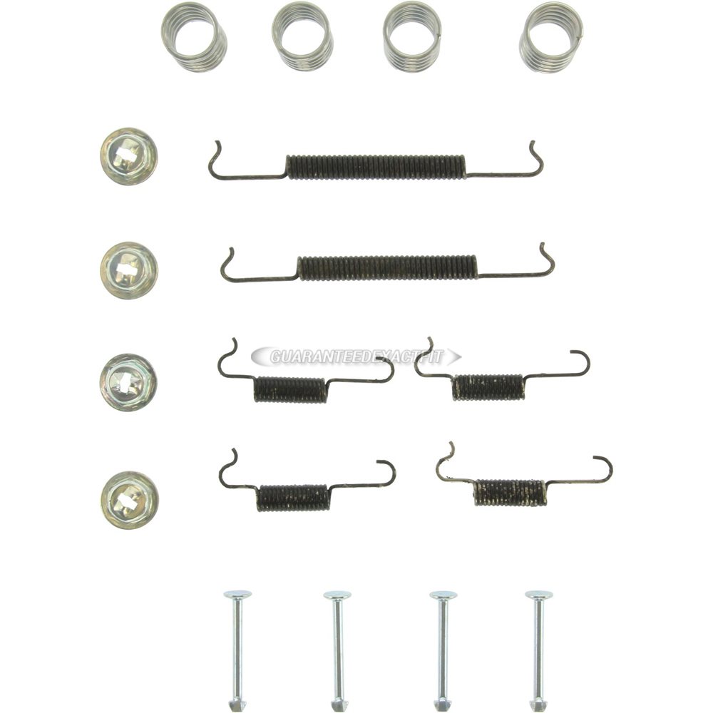 1977 Volkswagen Super Beetle Drum Brake Hardware Kit
