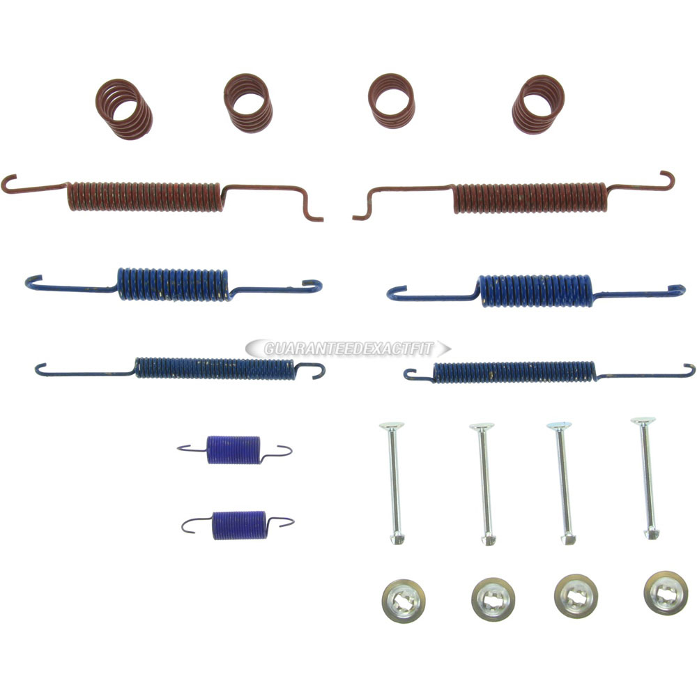 1987 Audi 4000 drum brake hardware kit 