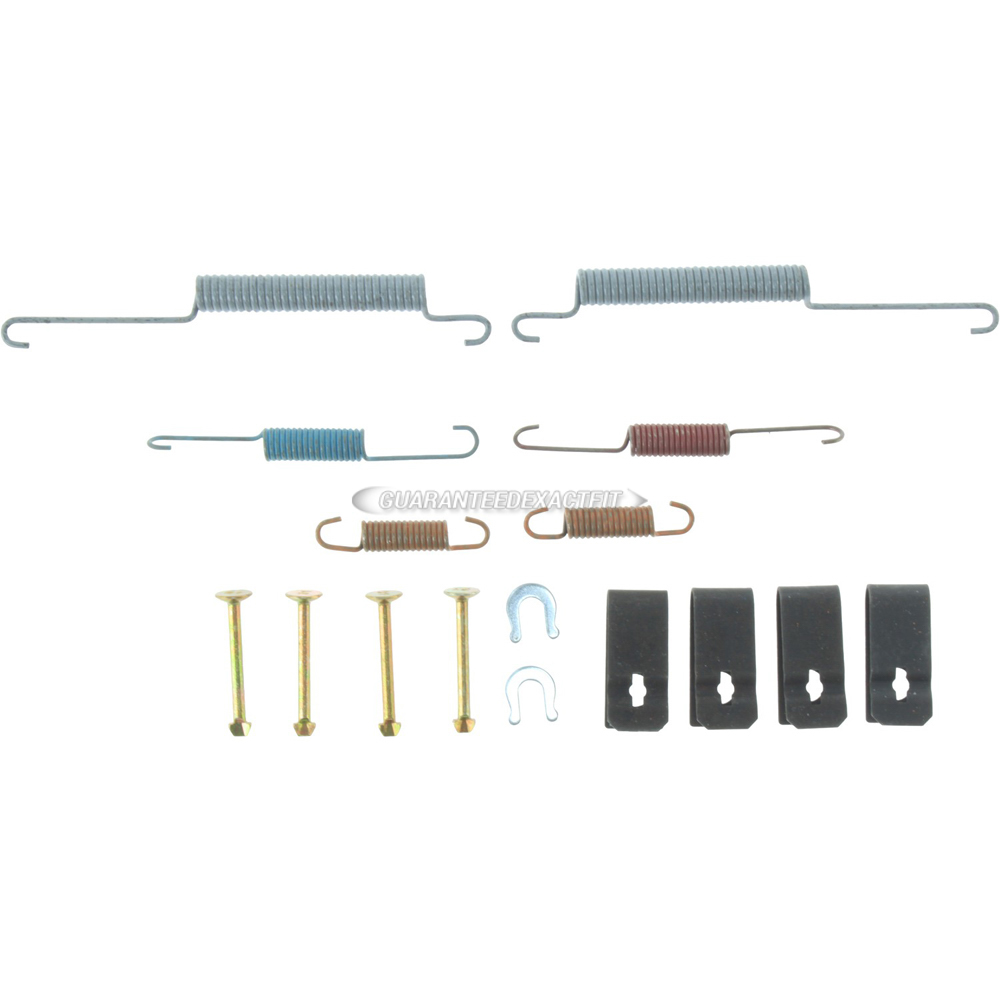 1987 Honda Wagovan Drum Brake Hardware Kit