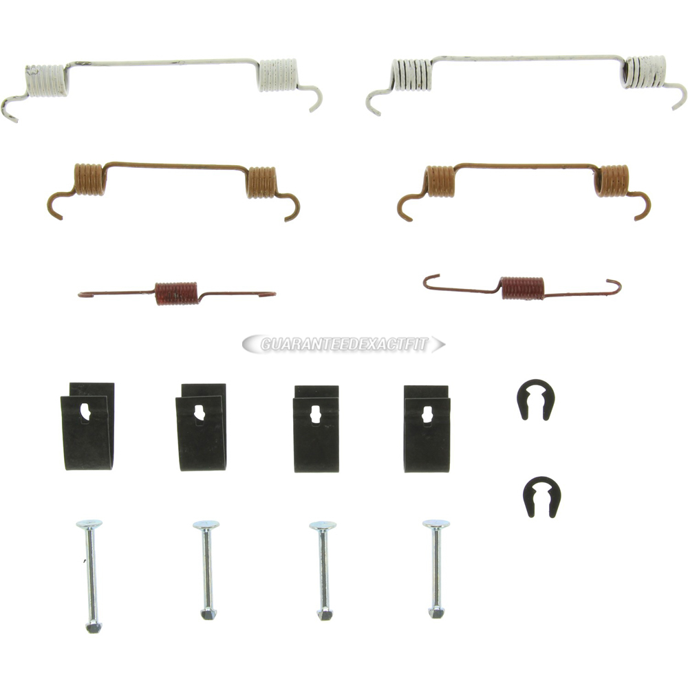 2014 Honda insight drum brake hardware kit 
