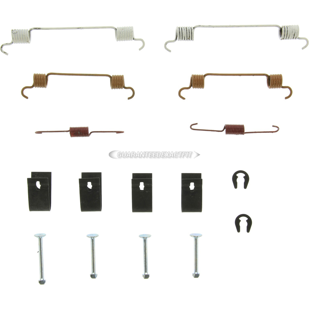 2000 Honda Insight Drum Brake Hardware Kit