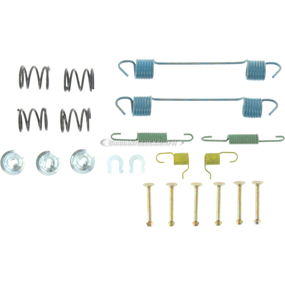 1983 Nissan Pulsar Nx drum brake hardware kit