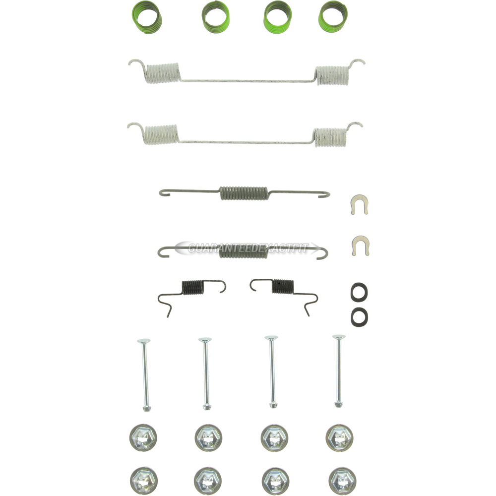 2003 Nissan Frontier drum brake hardware kit 