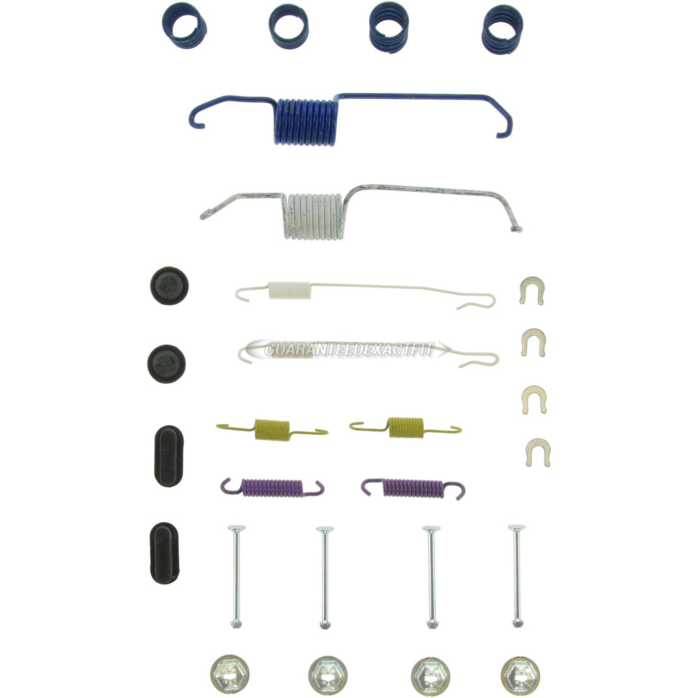 2007 Toyota Sienna Drum Brake Hardware Kit