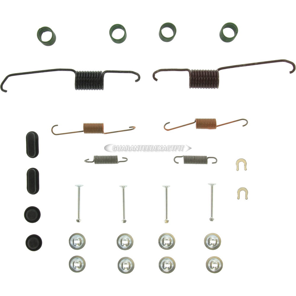 2014 Scion xD drum brake hardware kit 