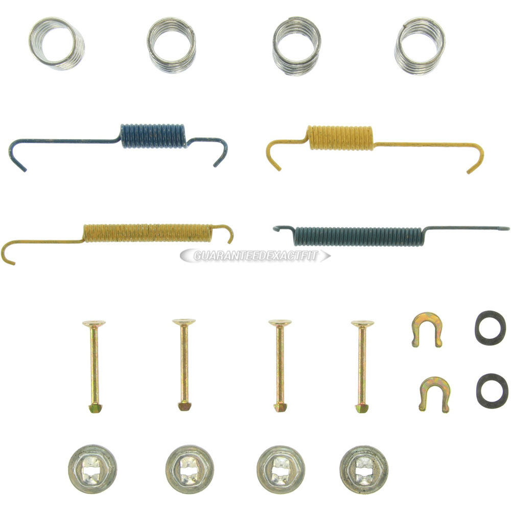 1990 Hyundai Excel Drum Brake Hardware Kit