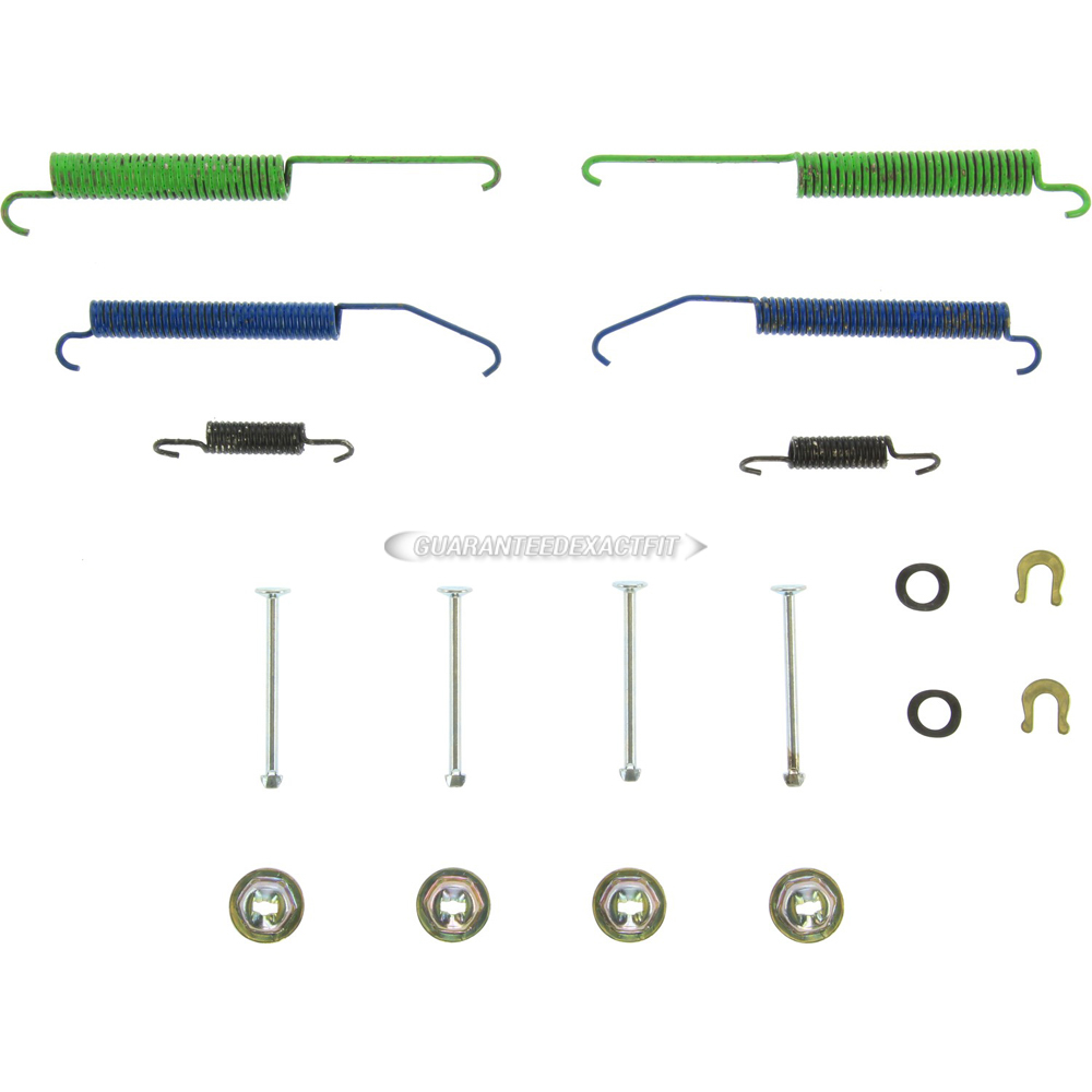 2000 Mitsubishi Montero Sport Drum Brake Hardware Kit