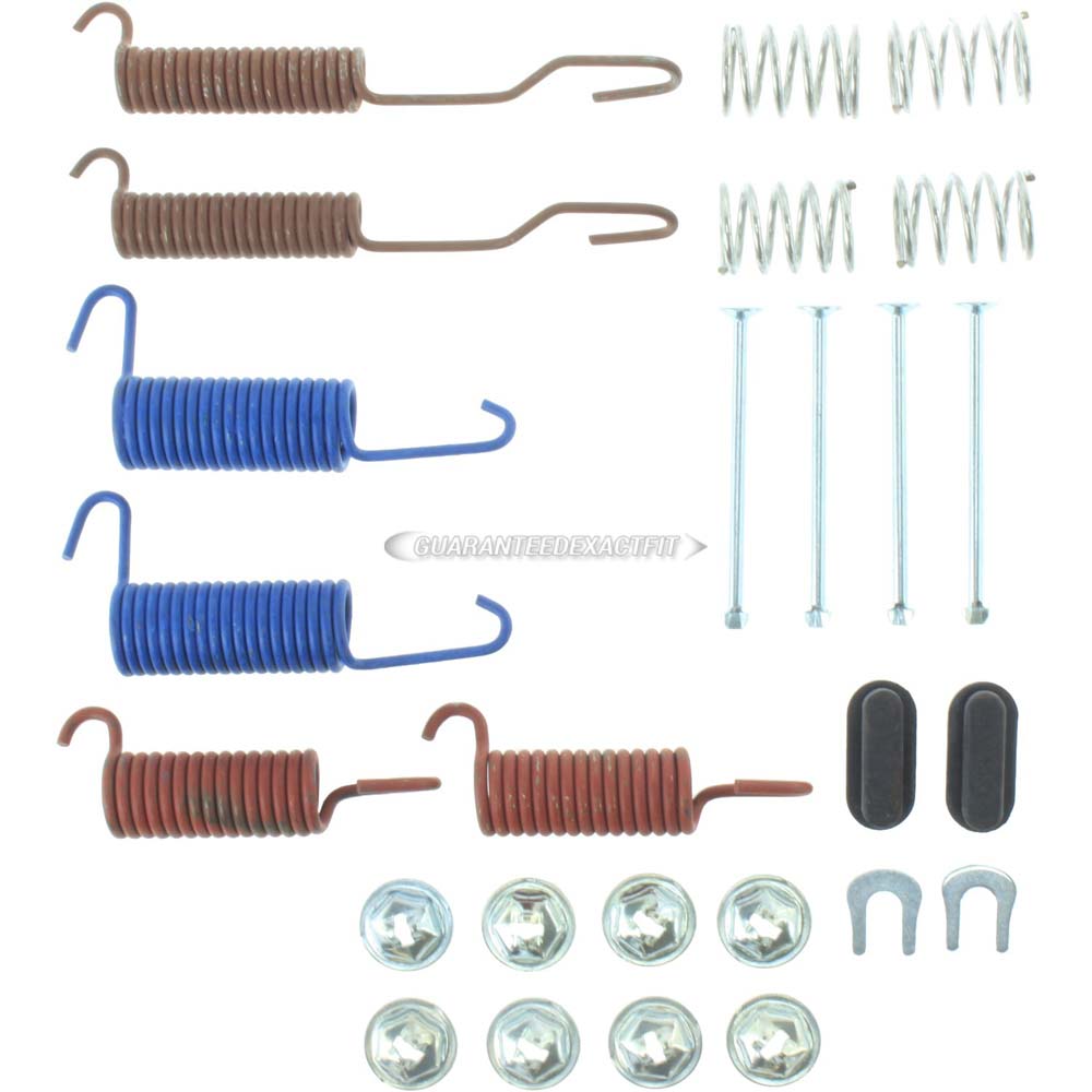 Ford E Series Van Drum Brake Hardware Kit