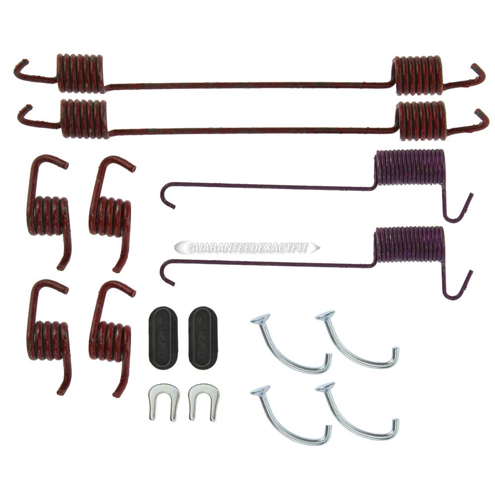 1982 Ford E Series Van Drum Brake Hardware Kit