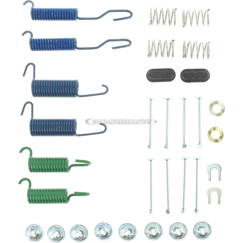 1986 Ford E Series Van Drum Brake Hardware Kit 