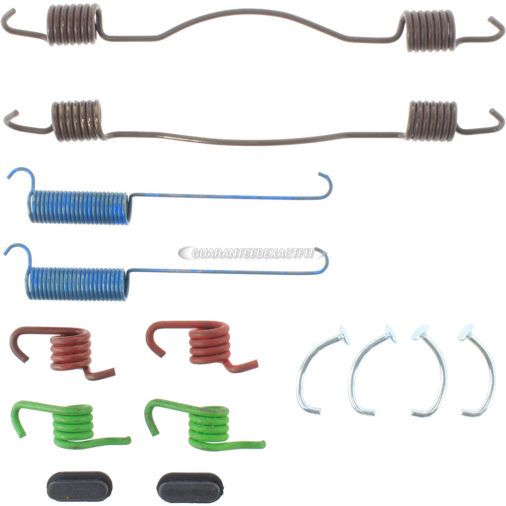 1969 Ford E Series Van Drum Brake Hardware Kit