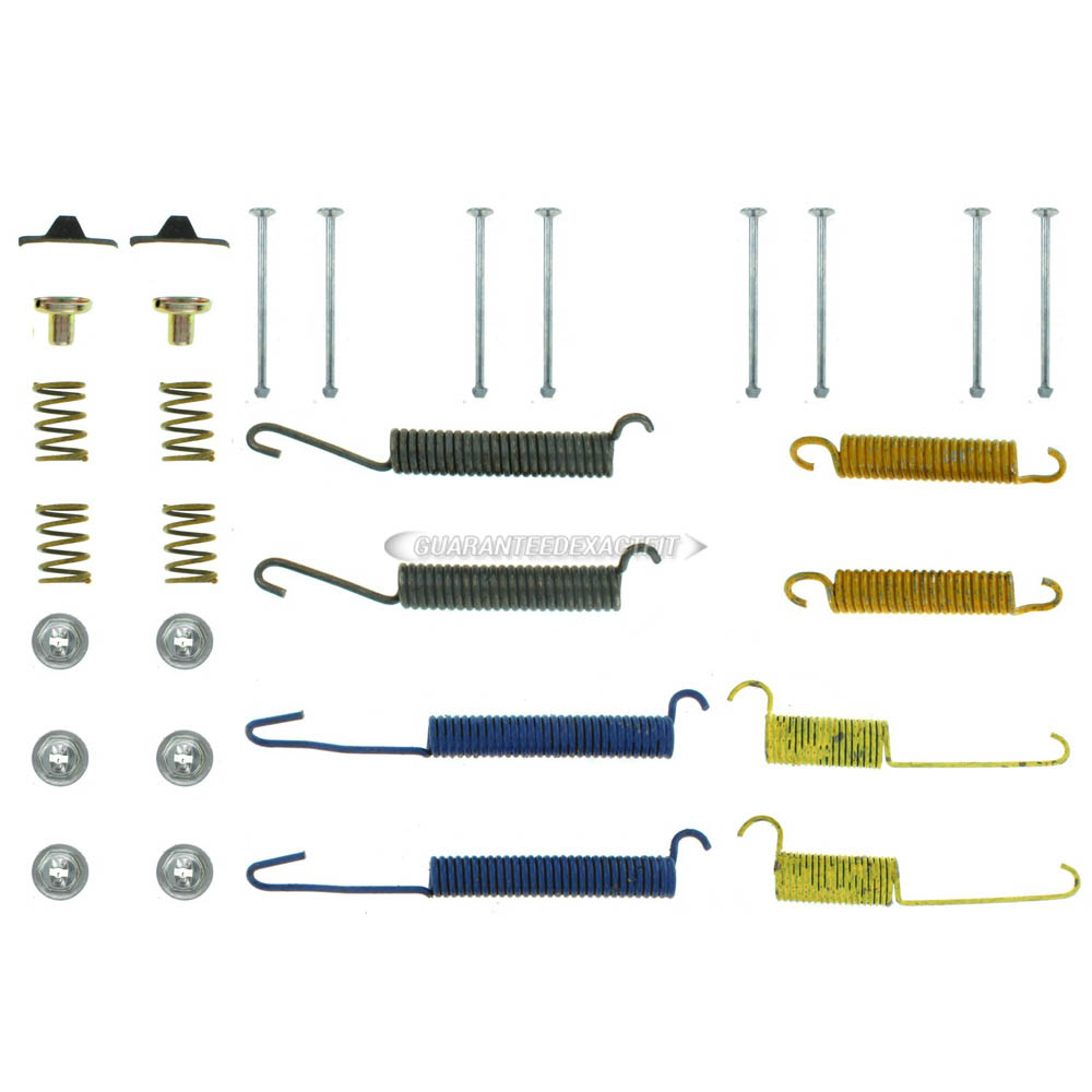 1976 Ford F Series Trucks Drum Brake Hardware Kit