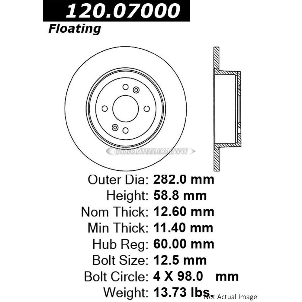 Maserati Brake Rotor