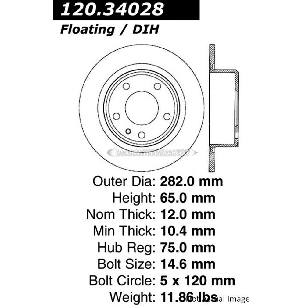 BMW M3 Brake Rotor