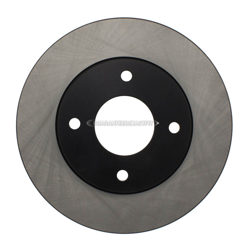 Centric Front Brake Rotor Disc For Nissan Versa 2009-2011