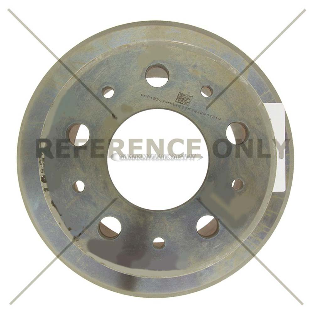 Centric Rear Brake Rotor Disc For Ram ProMaster 2014-2019