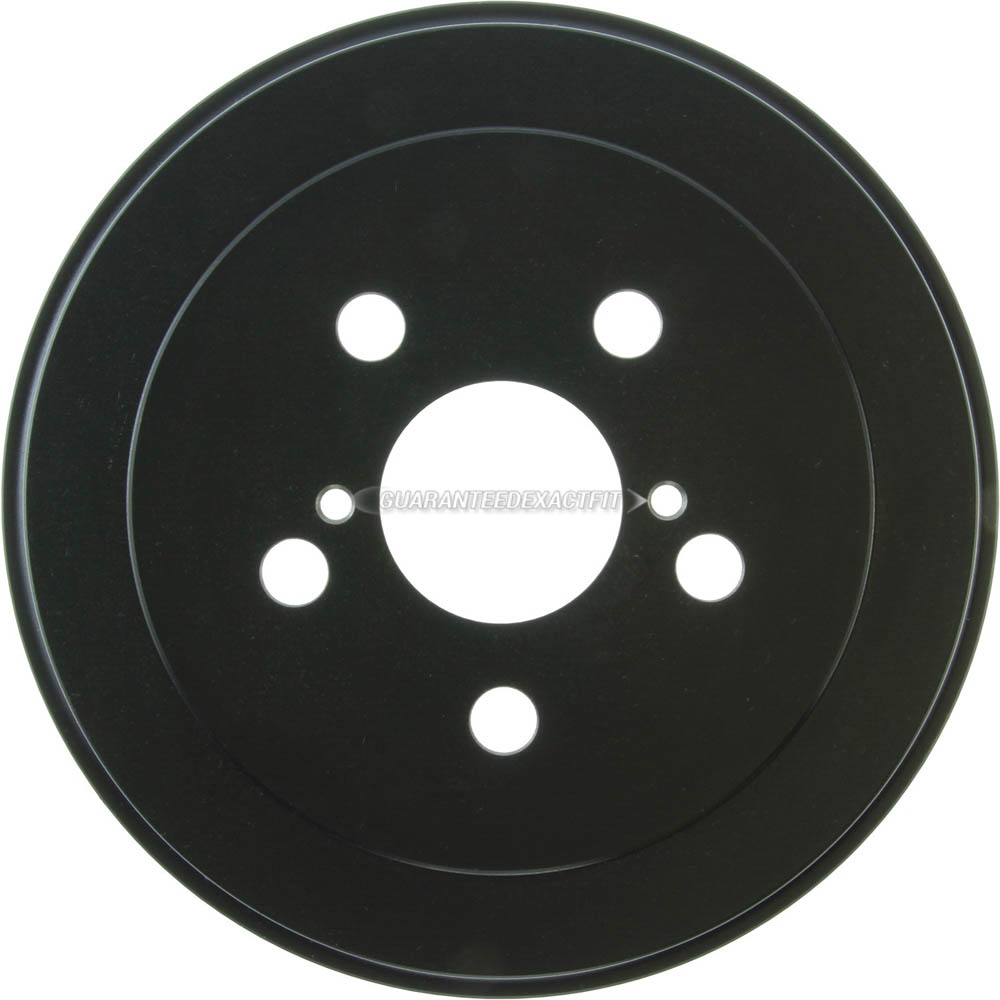 2004 Toyota Corolla Rear Drum Brakes Diagram