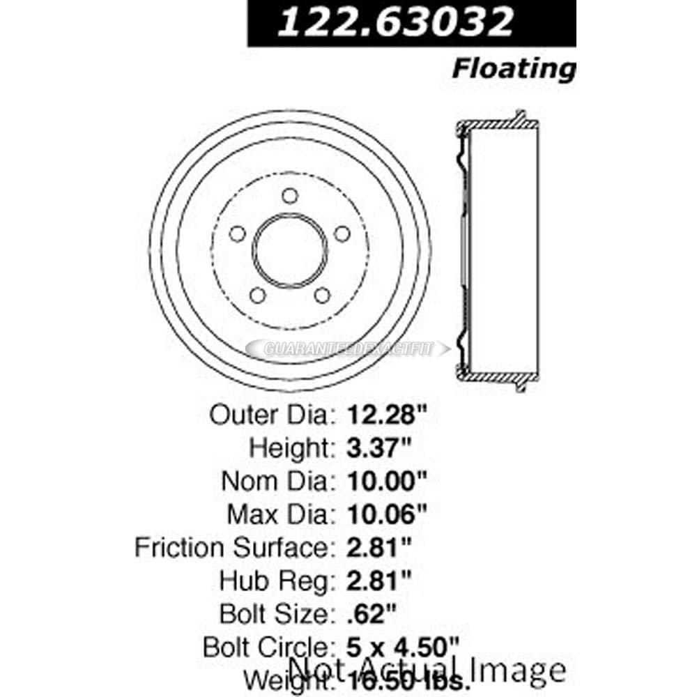 
 Amc Matador Brake Drum 