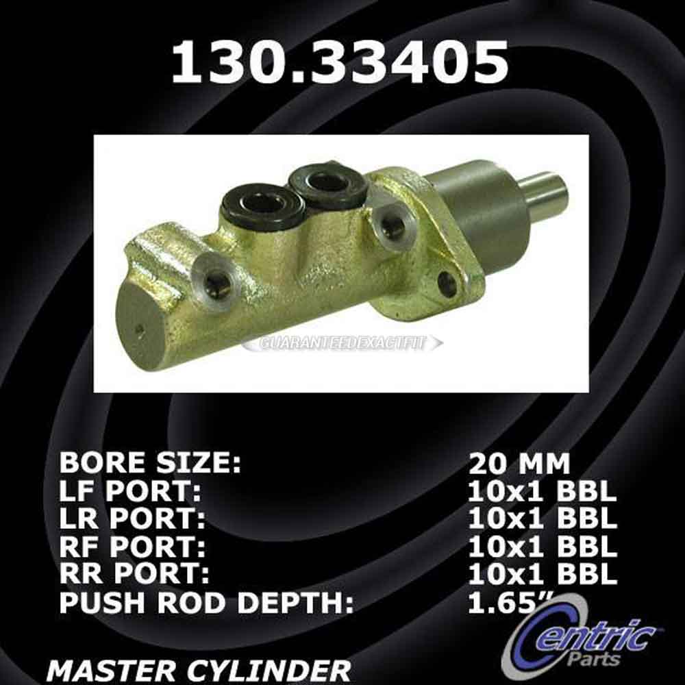 1989 Eagle Medallion Brake Master Cylinder