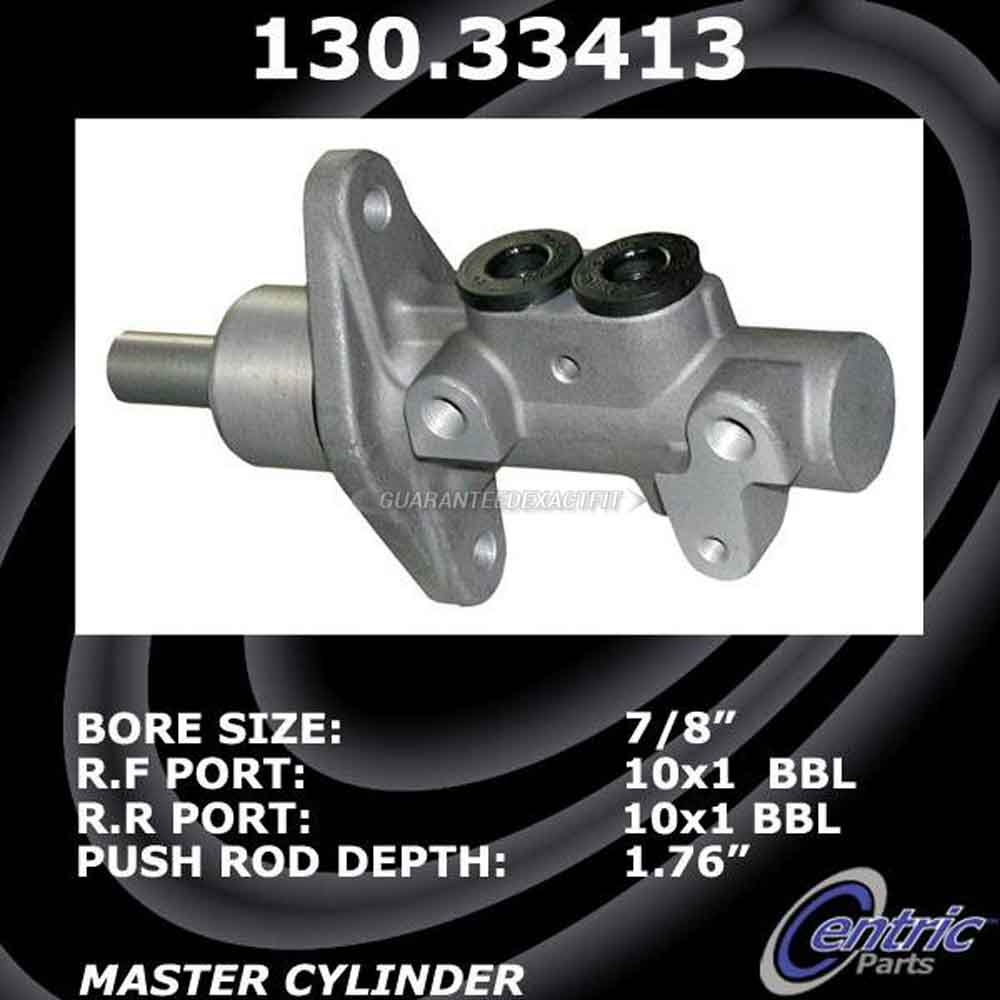 2000 Volkswagen Cabrio Brake Master Cylinder