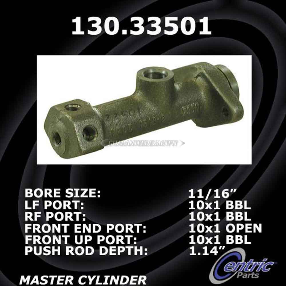 1966 Volkswagen Beetle Brake Master Cylinder