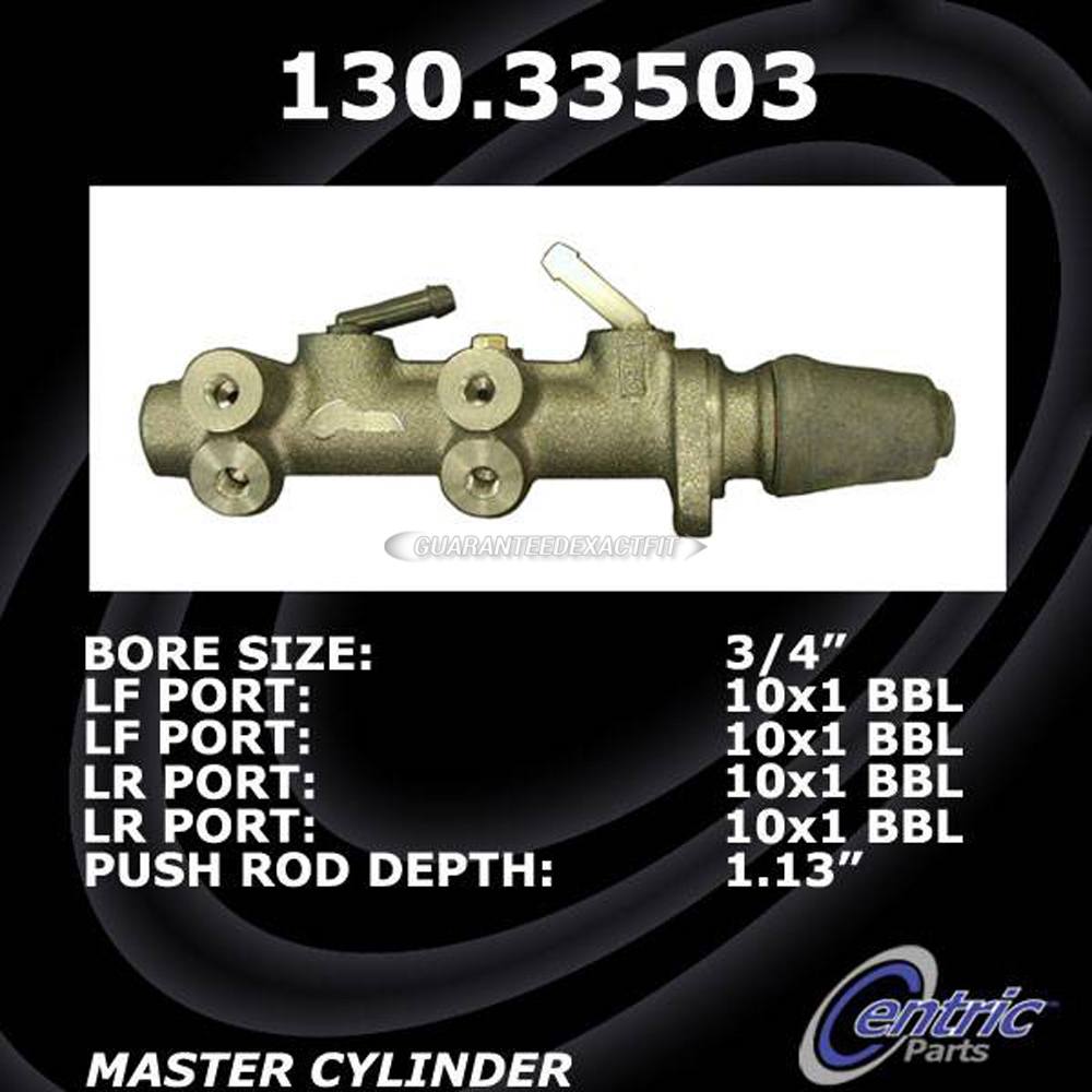 1978 Volkswagen Super Beetle Brake Master Cylinder