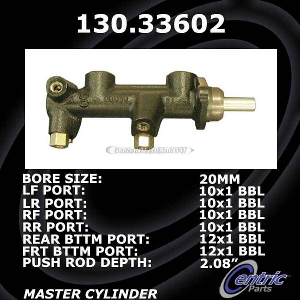 Audi 100 Brake Master Cylinder
