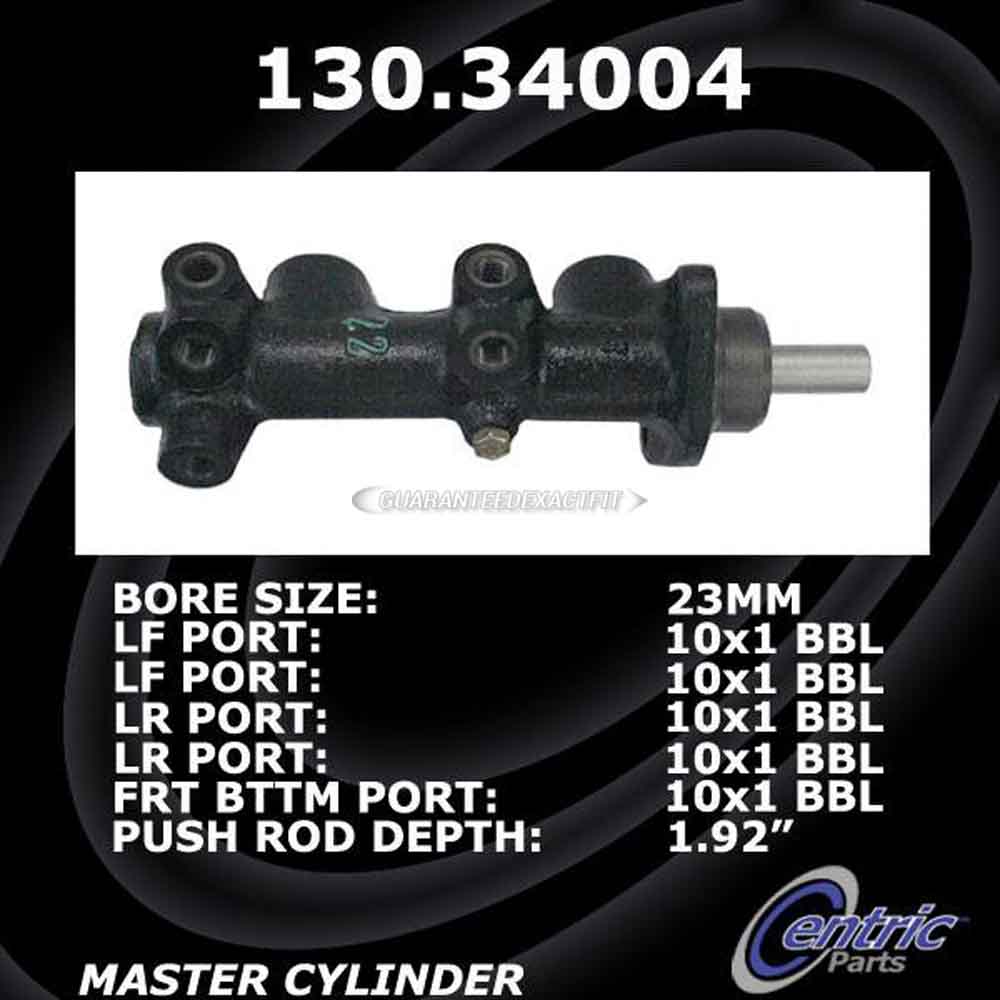 1978 BMW 633csi Brake Master Cylinder