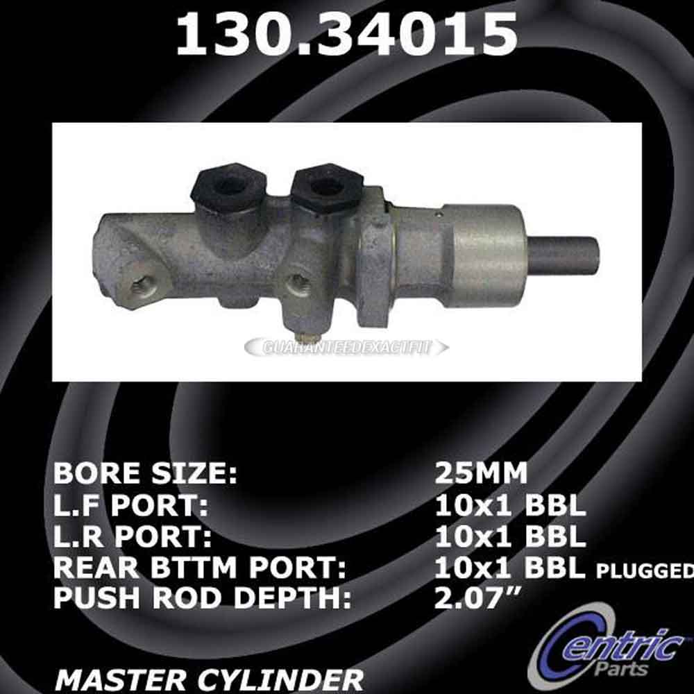 1994 Bmw 525 Brake Master Cylinder