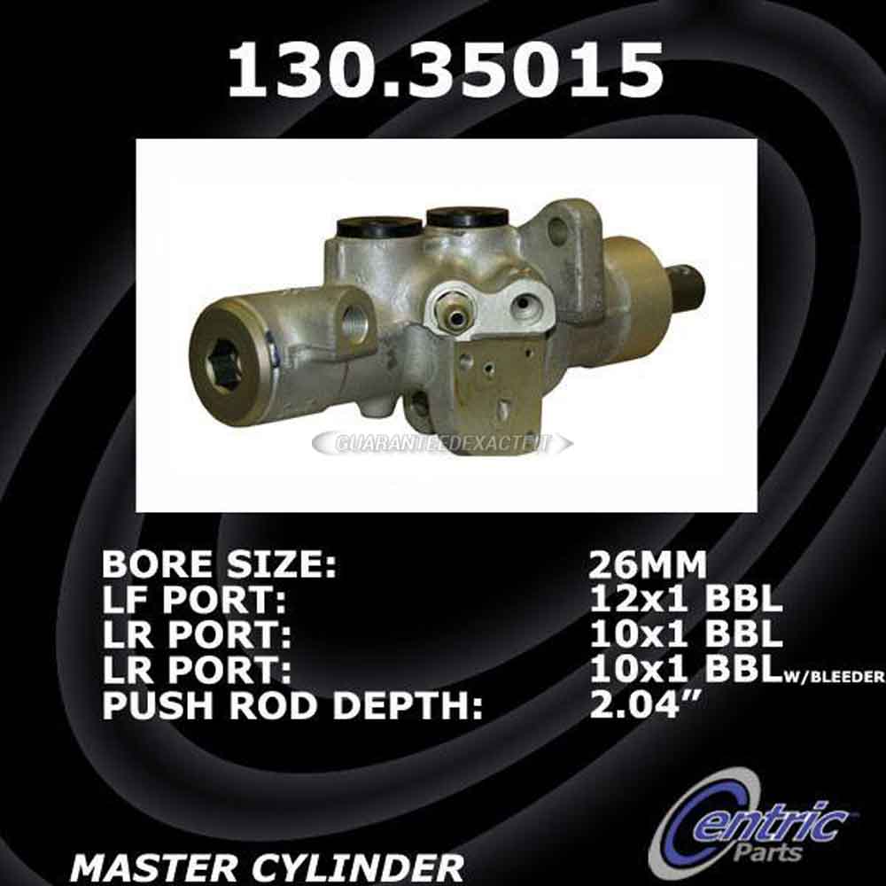 Mercedes Benz SL600 Brake Master Cylinder