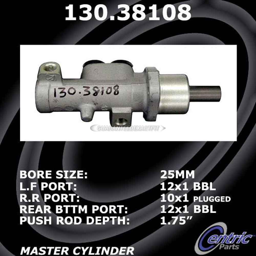 2000 Saab 9-5 Brake Master Cylinder