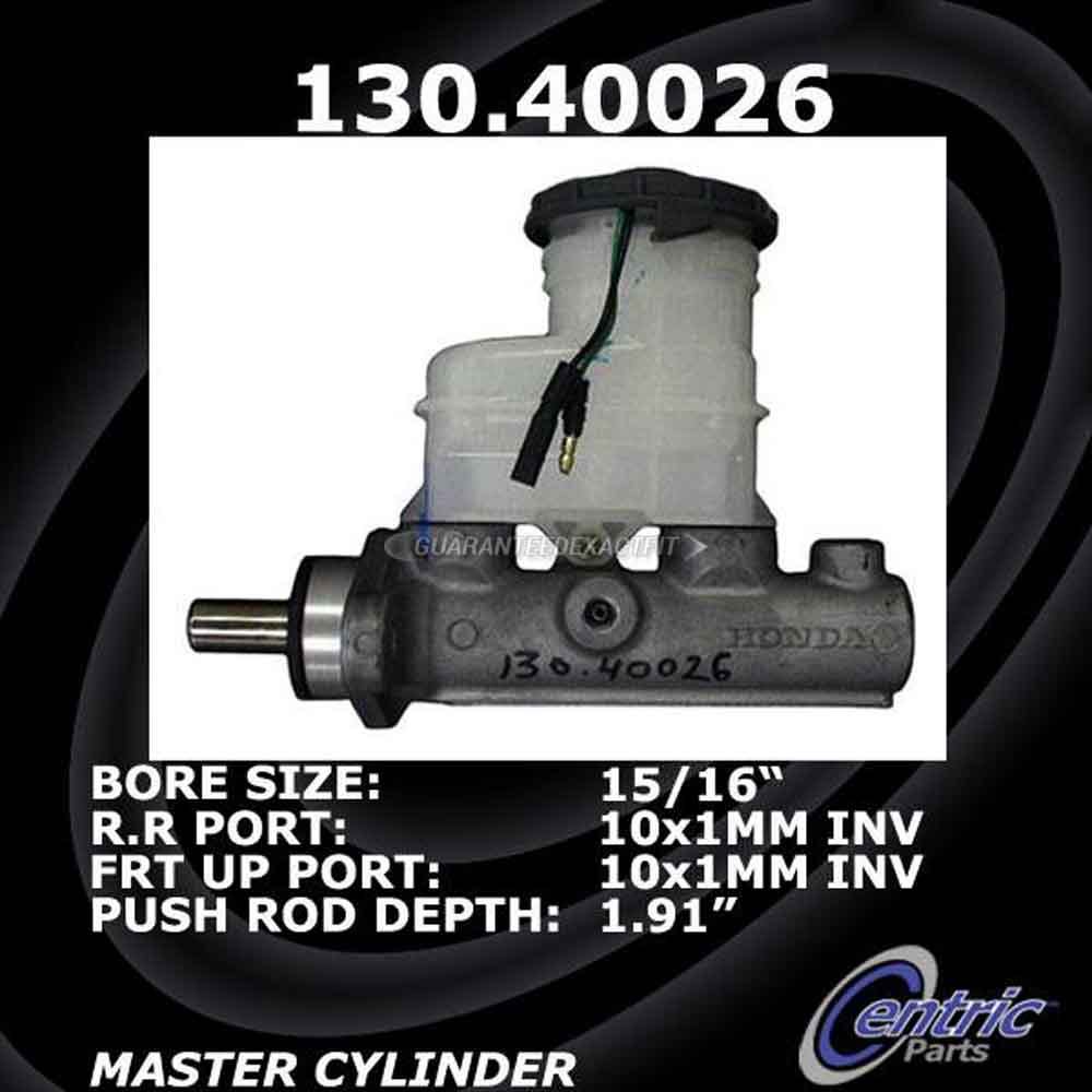 1996 Honda Civic Brake Master Cylinder