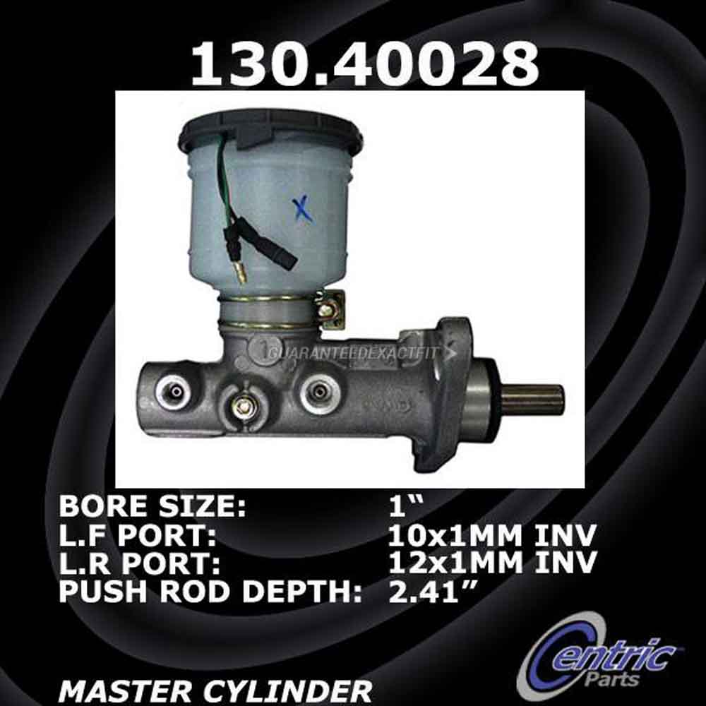 2000 Acura NSX Brake Master Cylinder 